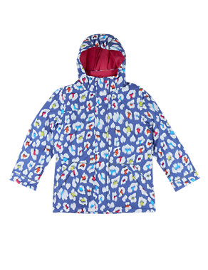 Thermal Ski Animal Print Coat with Detachable Hood & Stormwear™ (5-14 Years) Image 2 of 7