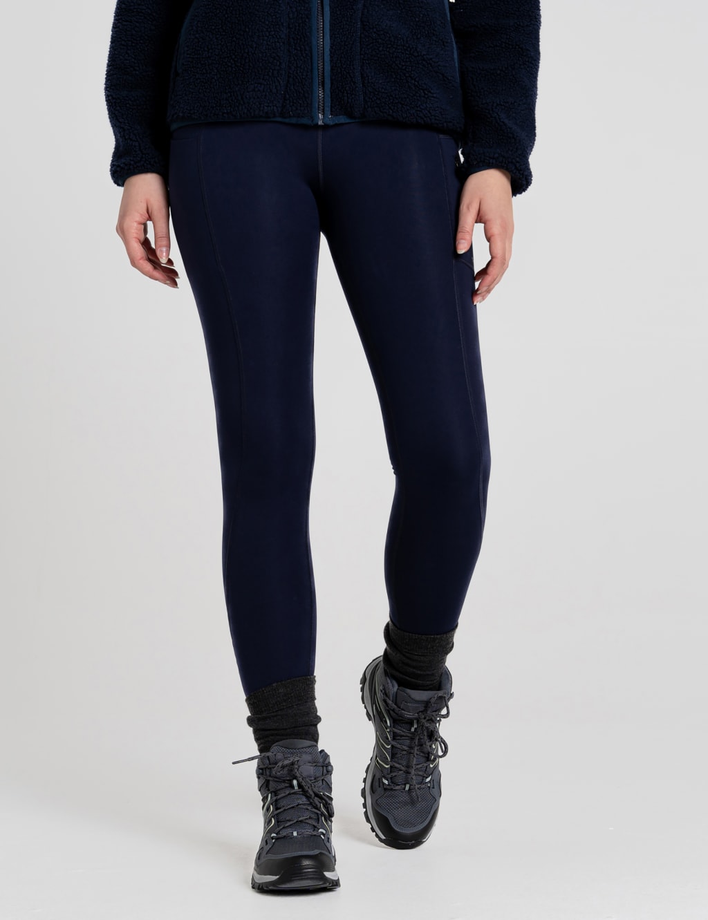 Fleece lined walking leggings deals