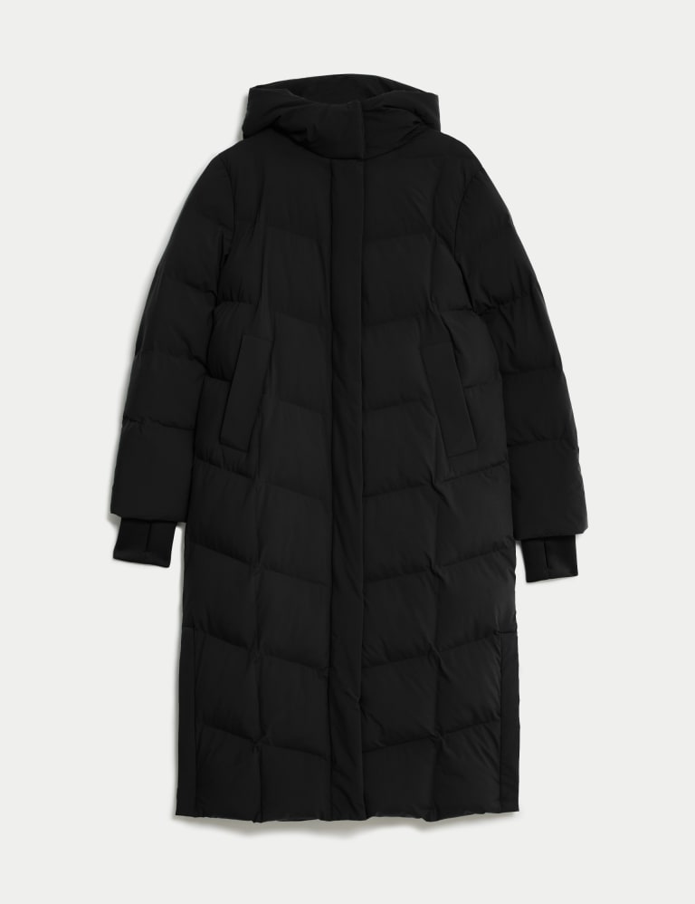 Thermowarmth Hooded Longline Duvet Coat M S Collection M S