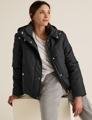 m&s puffer coats