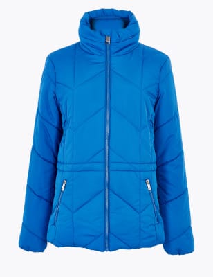 Marks and spencer quilted on sale coats