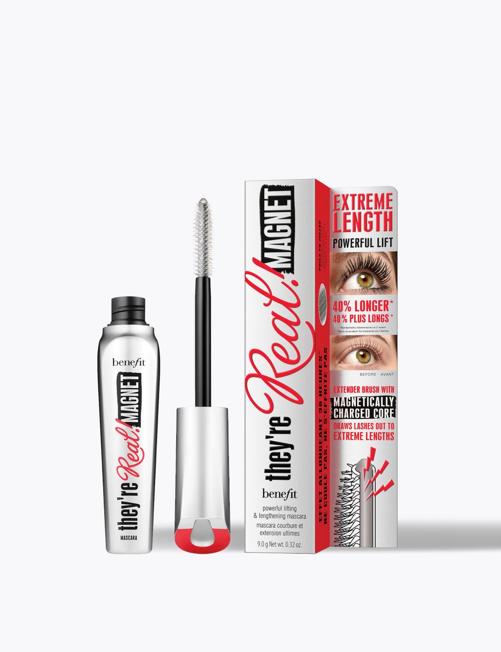 They're Real! Magnet Extreme Lengthening Mascara 9g 2 of 7