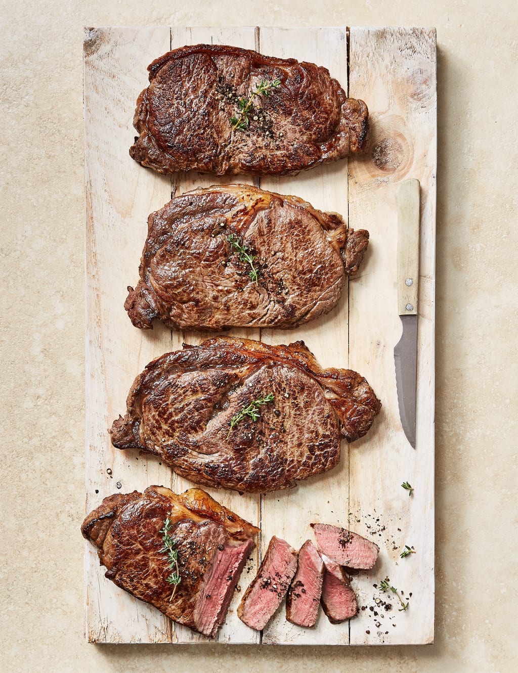 Thick Cut Sirloin Steak (4 Pieces) (Last Collection Date 30th
