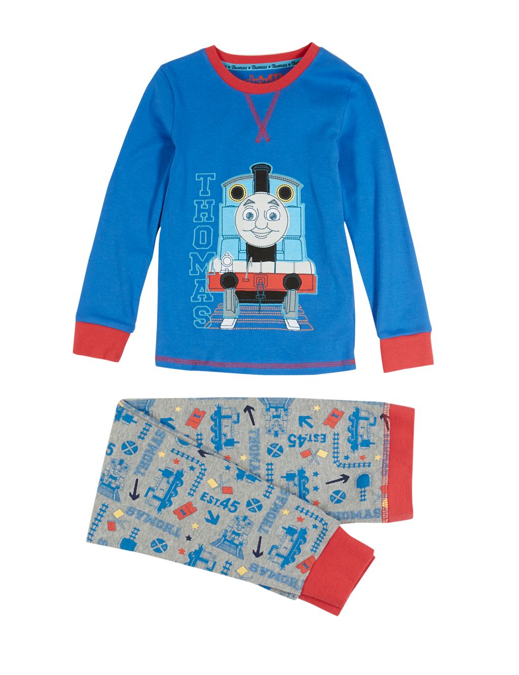 Thomas & Friends™ Appliqué Stay Soft Pyjamas (1-6 Years) 1 of 4