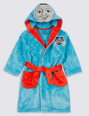 thomas the tank engine dressing gown fleece