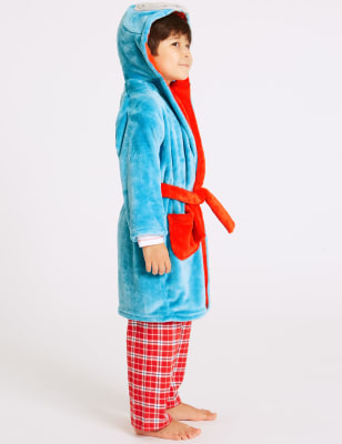 thomas the tank engine dressing gown fleece