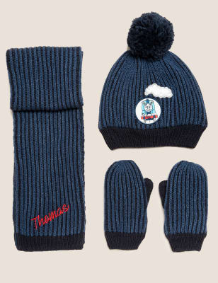 childrens hat and scarf set