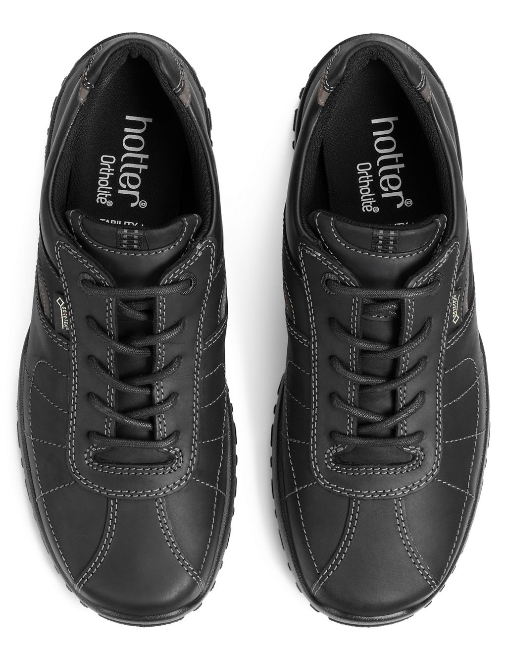 Thor II Leather Lace Up Trainers | Hotter | M&S