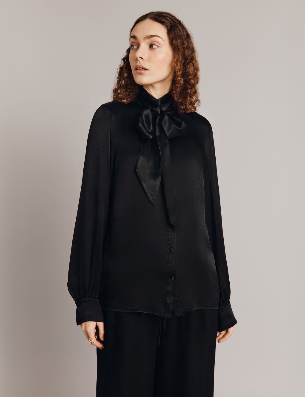 Tie Neck Blouse | Ghost | M&S