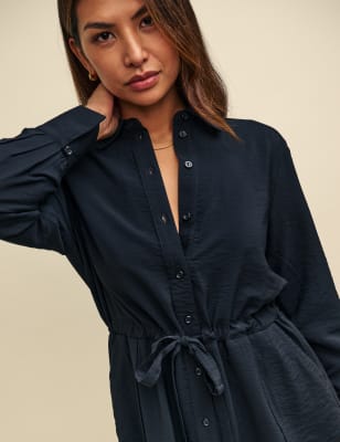 Never tied cheap down shirt dress