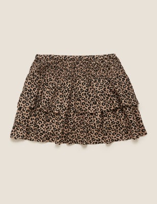 Leopard print shop skirt toddler