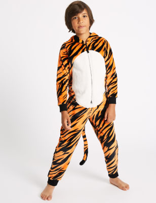 Tiger best sale footed pajamas