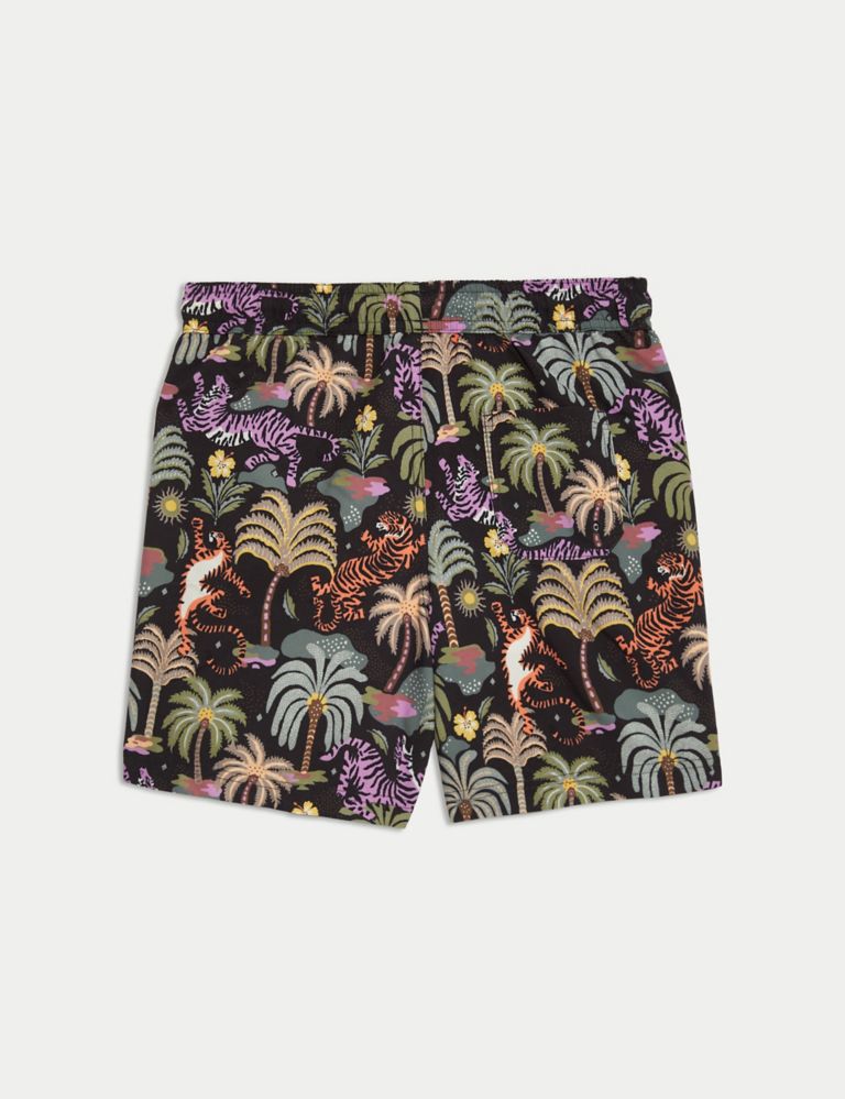 Tiger Print Swim Shorts (6-16 Yrs) 2 of 3