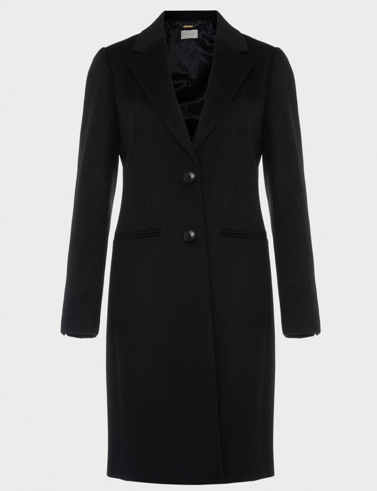 Hobbs black shop tilda coat