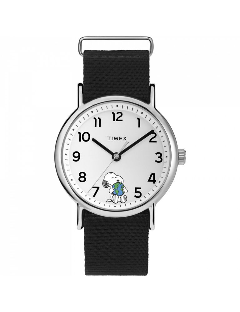 Timex Peanuts Weekender FBlack Watch 1 of 11