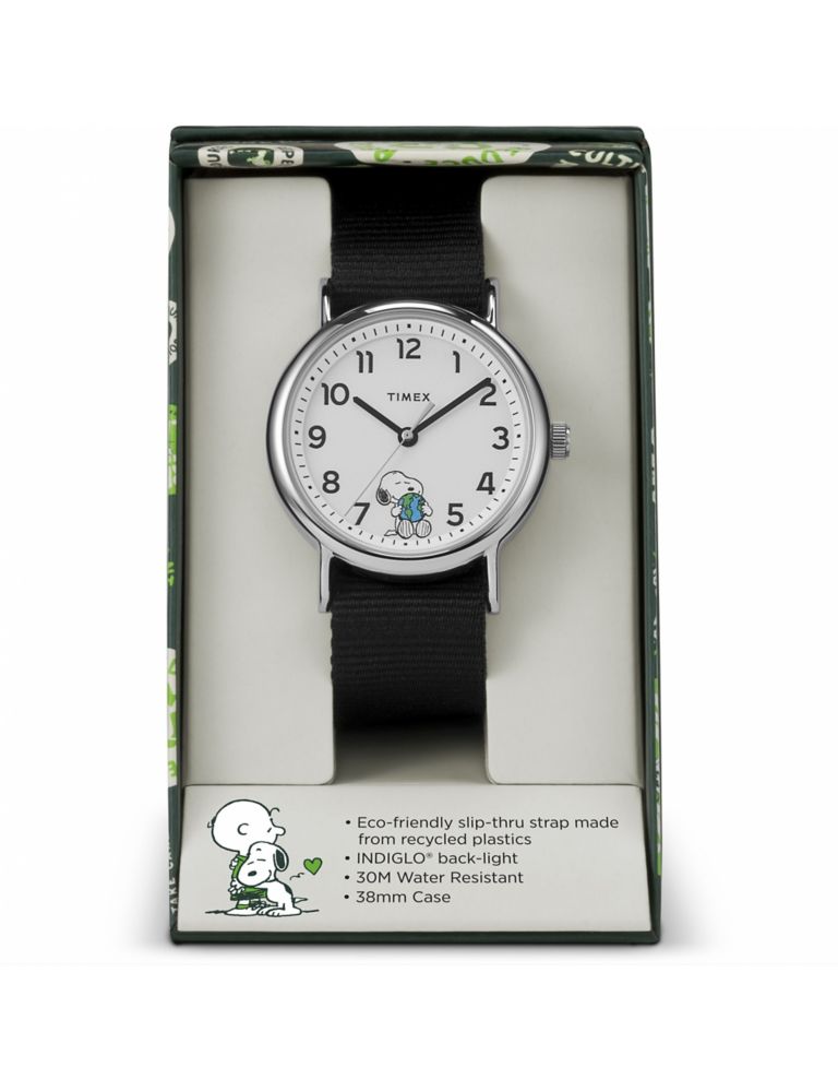Timex Peanuts Weekender FBlack Watch 5 of 11