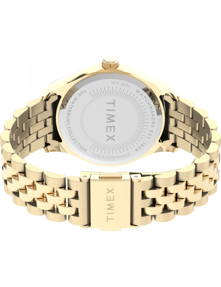 Timex Waterbury Gold Watch Timex M S