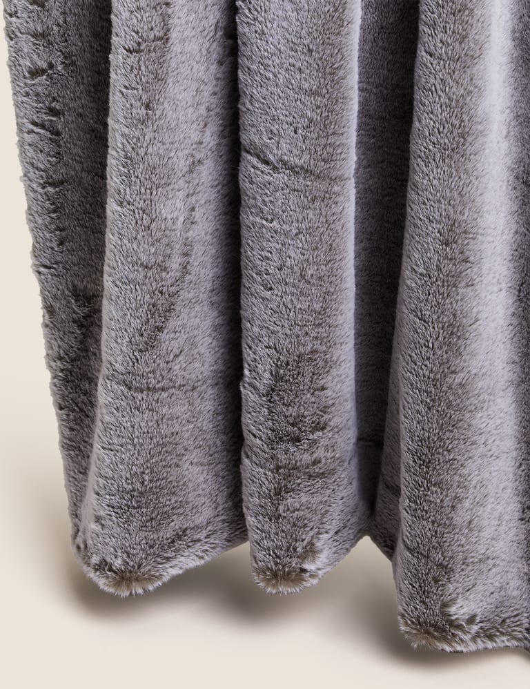 M&s shop grey throw