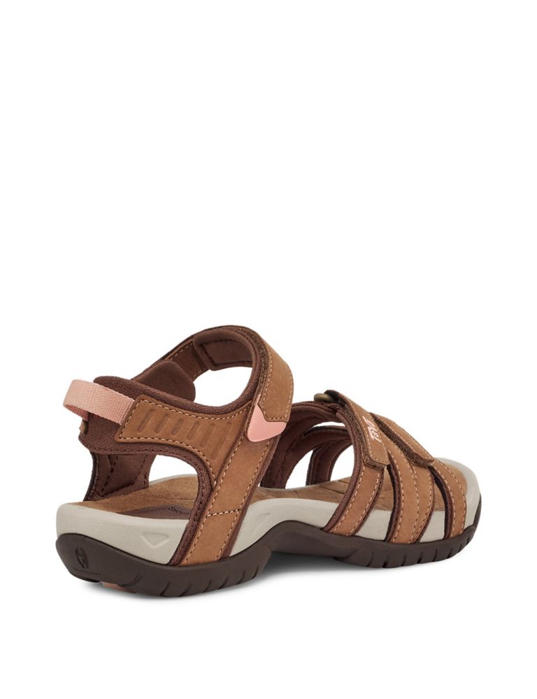 Tirra Leather Ankle Strap Flat Sandals 3 of 4