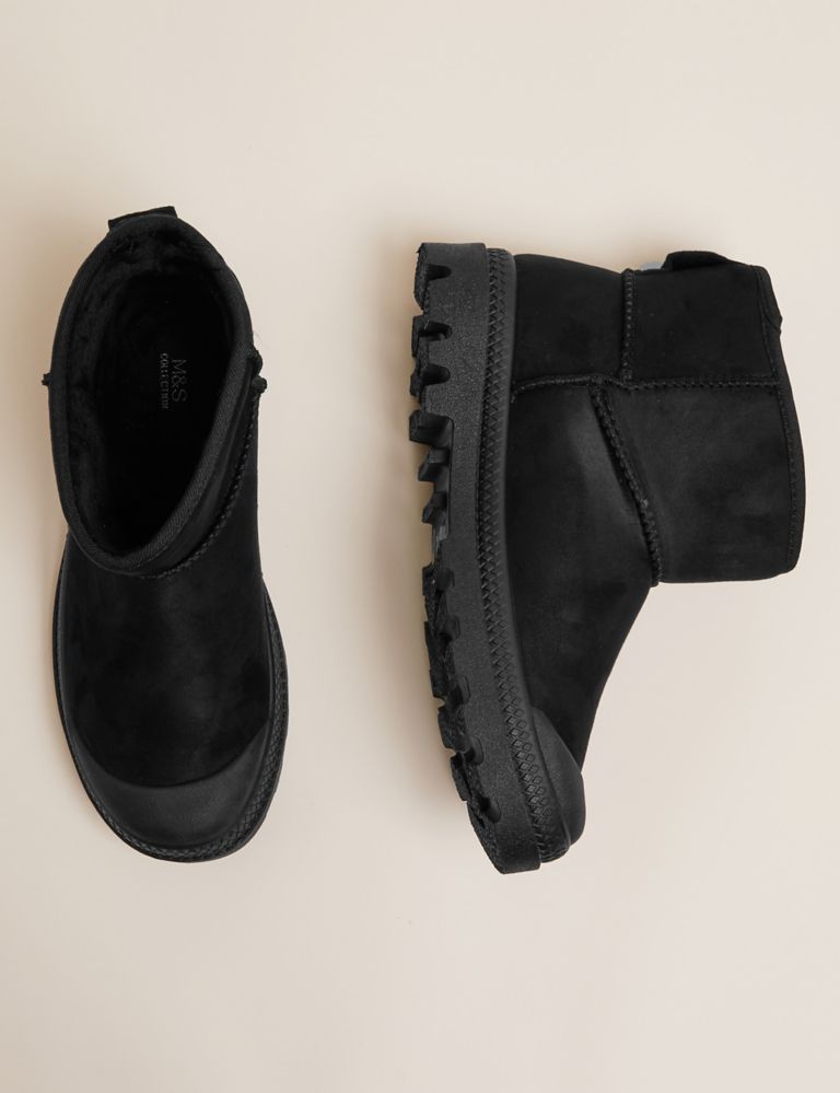 Toe Cap Pull On Ankle Boots | M&S Collection | M&S