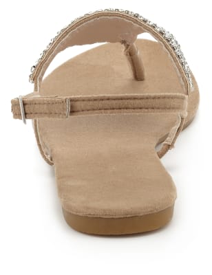 M&s toe cheap post sandals