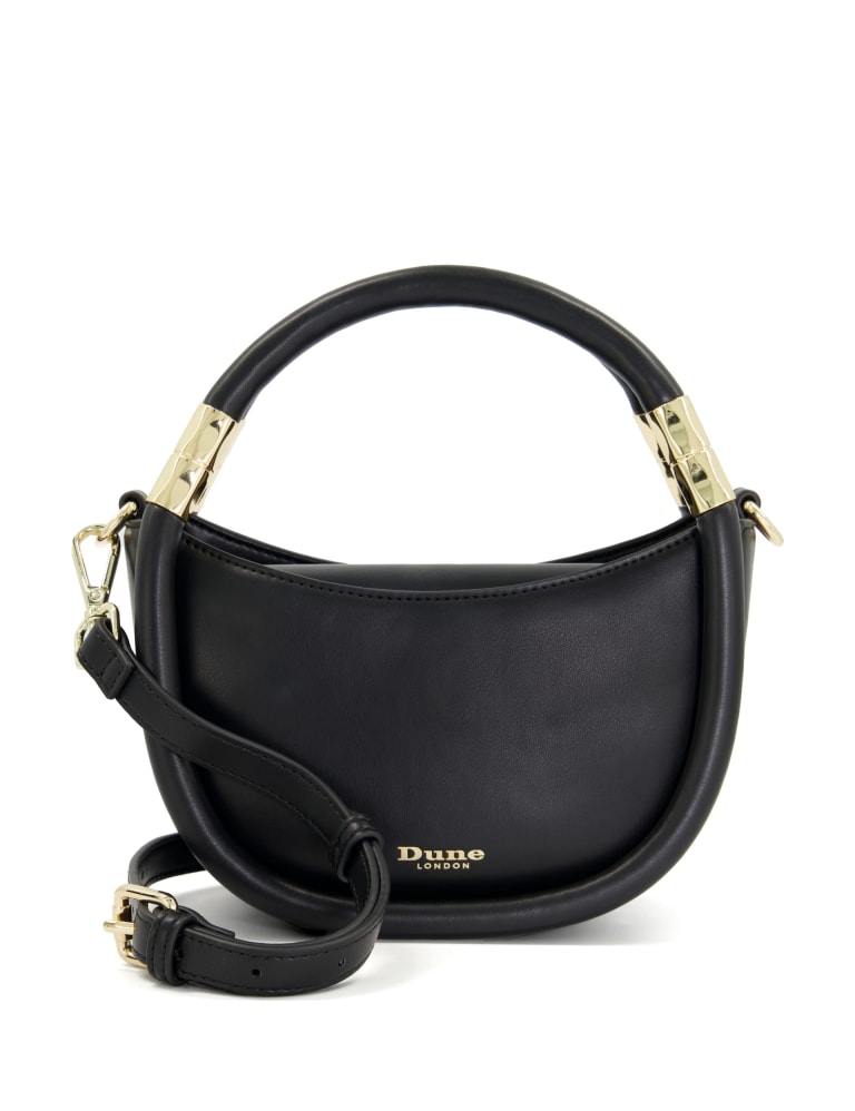 Tubular Shoulder Strap in Black