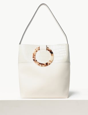 Tortoise shell tote clearance bag