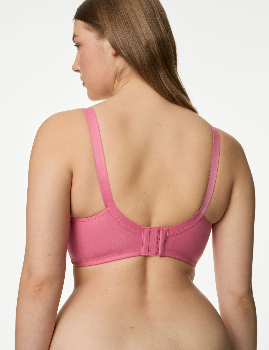 EX M*S TOTAL Support Non Wired Embroidered Full Cup Bra 3 Colours All Sizes  (ZZ) £22.99 - PicClick UK