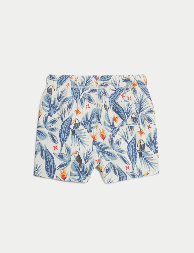 Toucan Print Swim Shorts (0-3 Yrs) 2 of 3