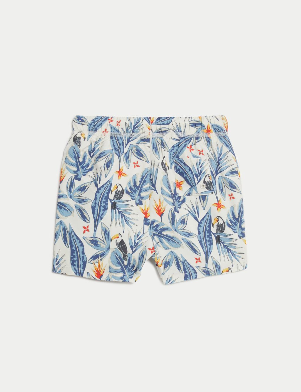 Toucan Print Swim Shorts (0-3 Yrs) 1 of 3