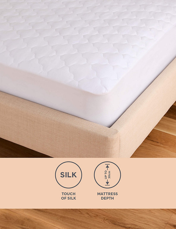 Touch of Silk Mattress Protector Image 1 of 2