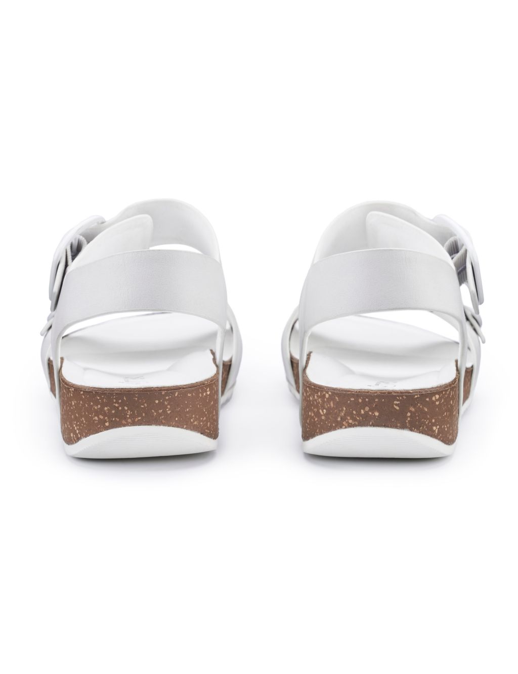 Tourist Leather Buckle Flat Sandals 2 of 4