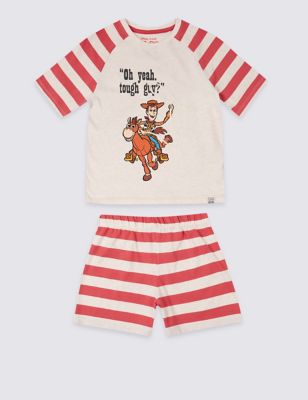 Toy Story™ Pure Cotton Short Pyjamas (1-7 Years) Image 2 of 4