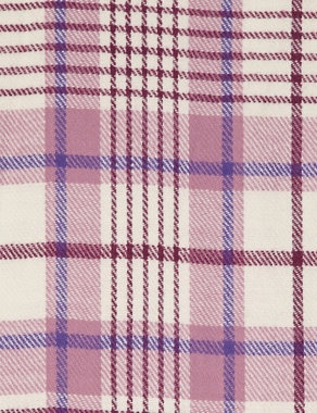 Traditional Checked Scarf Image 2 of 3