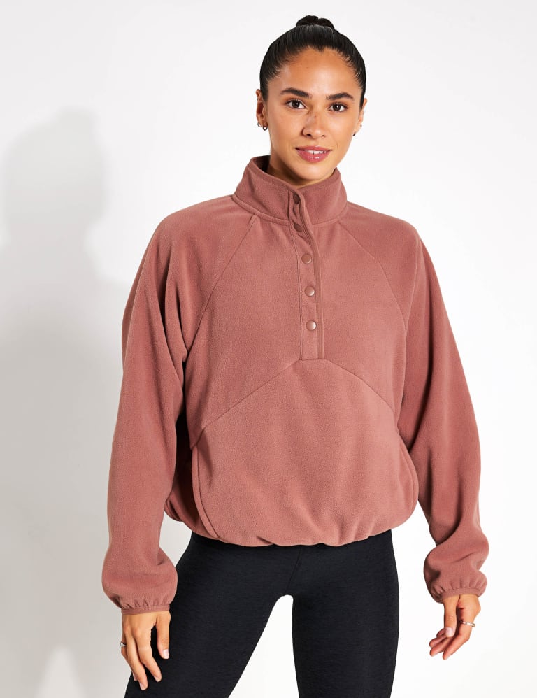 Yoga fleece jacket hot sale
