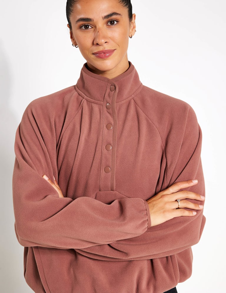 Marks and spencer funnel neck fleece outlet