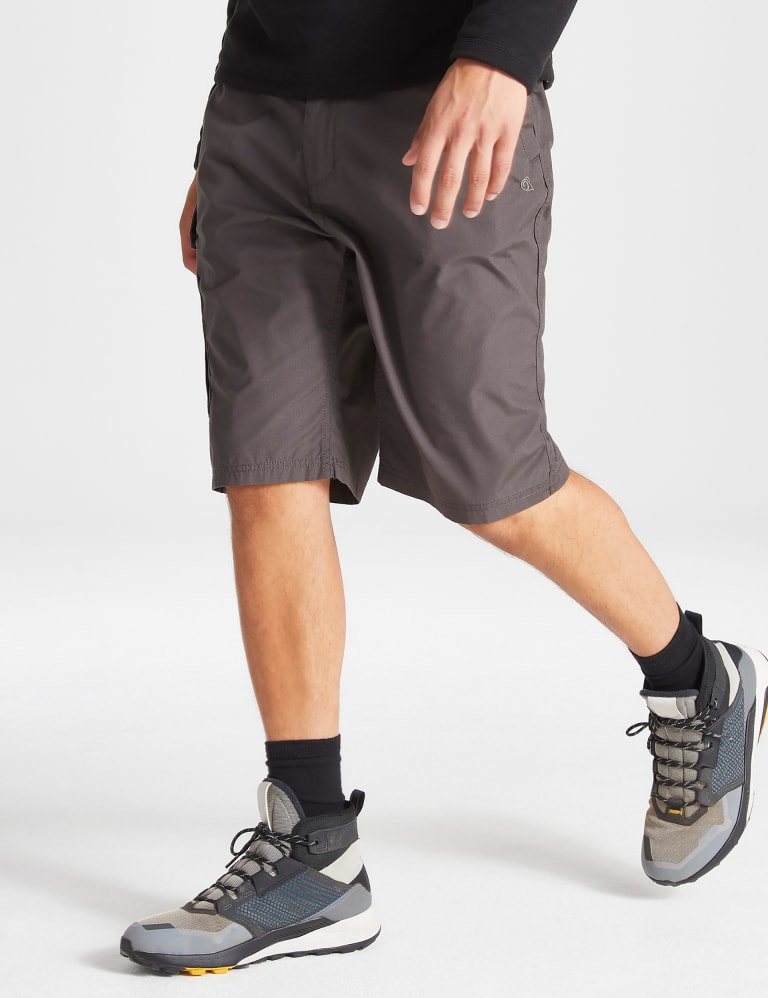 Mens cargo shorts longer length hotsell