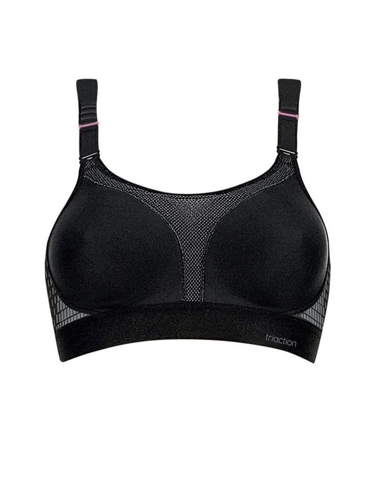 Authentic Sports bra, Black  Exteme Support for High Intensity