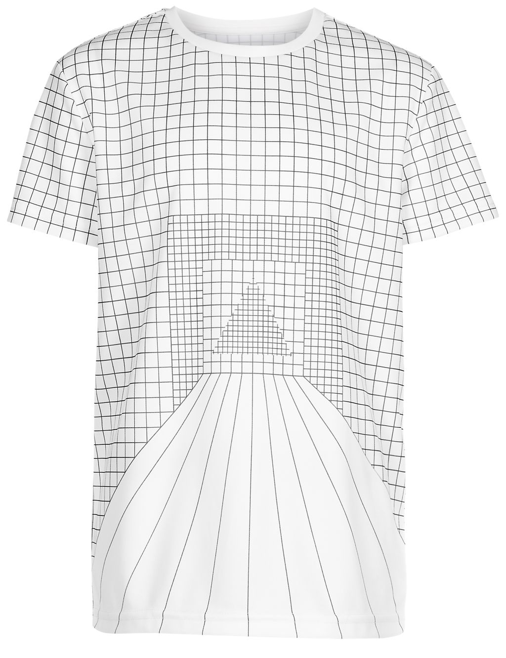 Triangle Grid T-Shirt (3-16 Years) 4 of 5