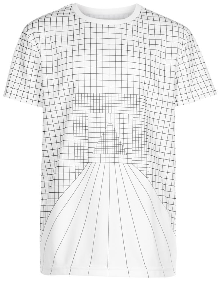 Triangle Grid T-Shirt (3-16 Years) 4 of 5