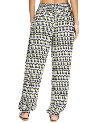 Tribal Print Harem Beach Trousers | M&S Collection | M&S