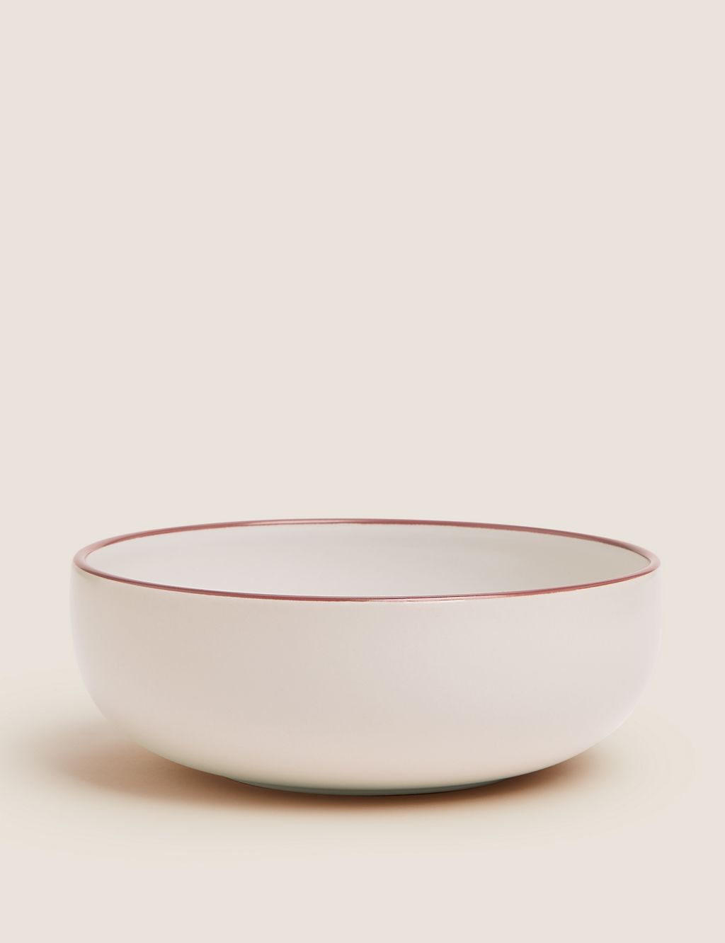 Tribeca Rimmed Stoneware Cereal Bowl 3 of 4