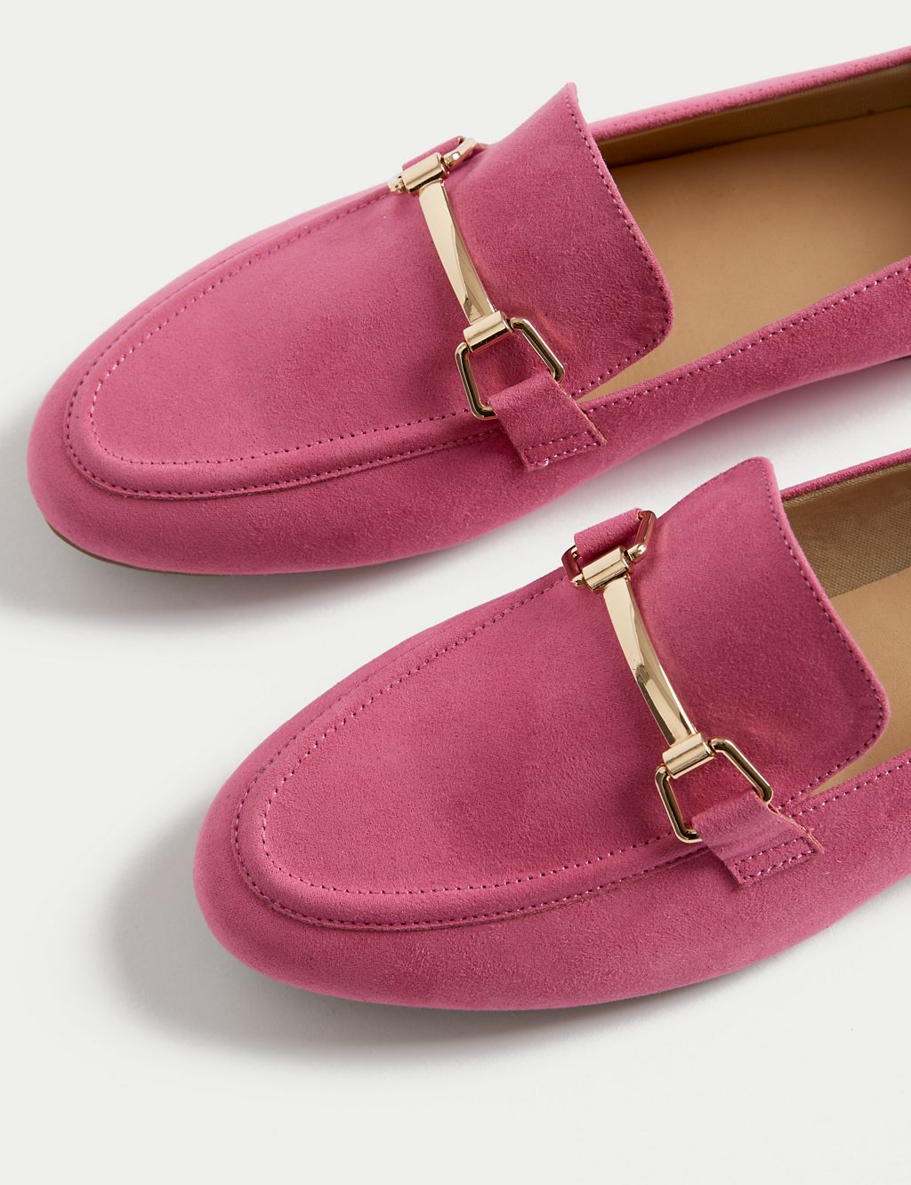 Trim Detail Slip On Flat Loafers 1 of 3