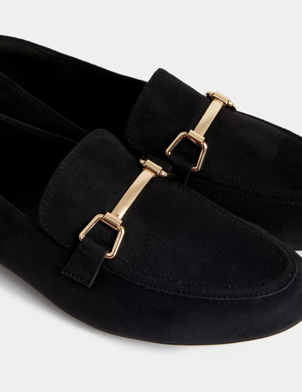 Trim Detail Slip On Flat Loafers M&S Collection M&S