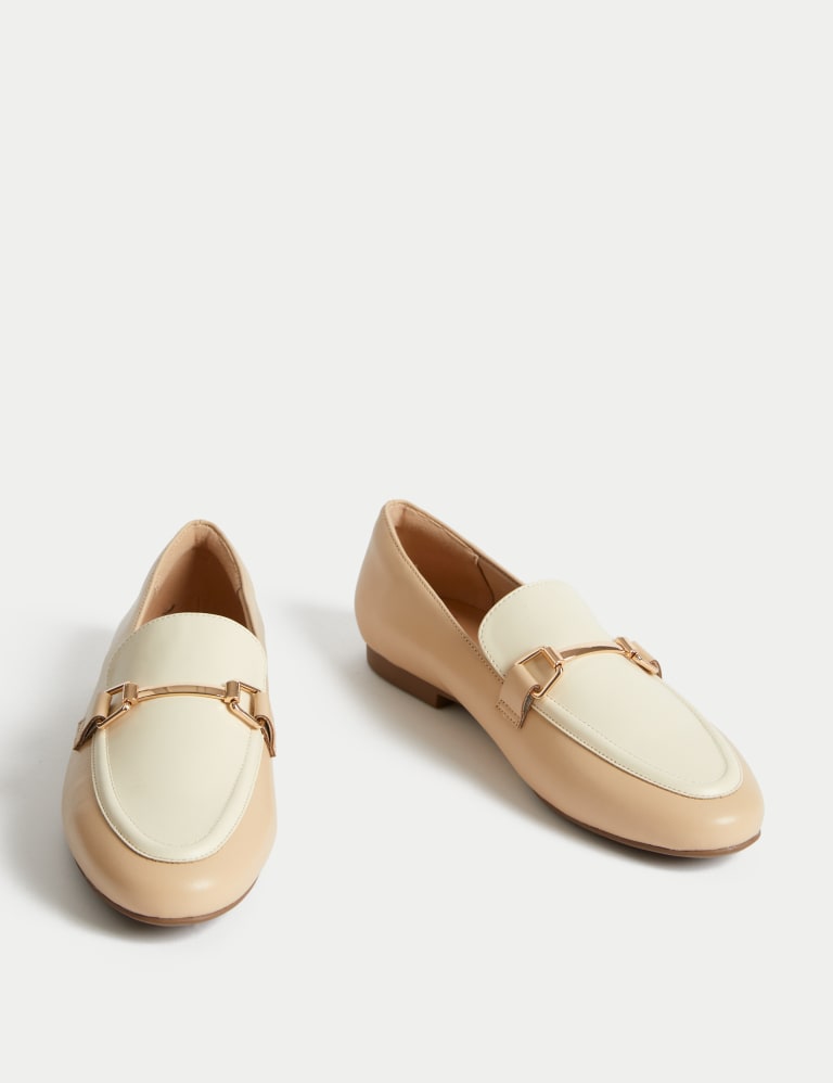 Office present bow loafers top