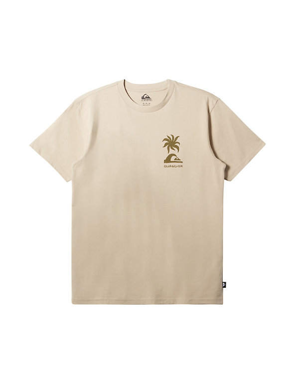 Tropical Breeze Pure Cotton T-Shirt Image 1 of 2