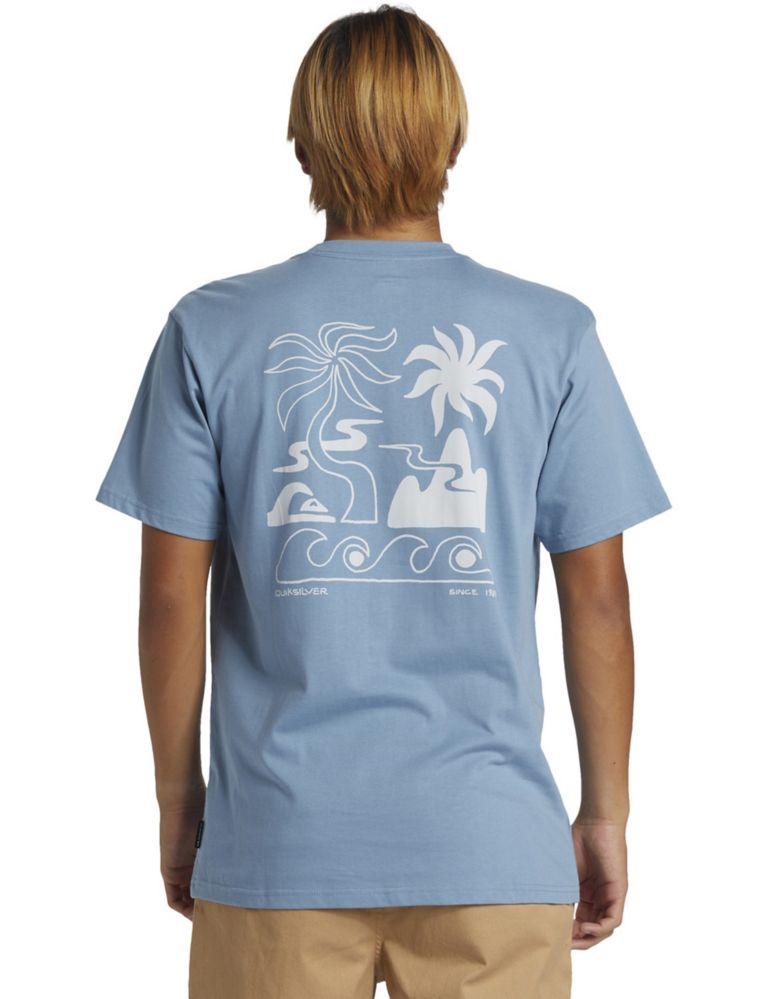 Tropical Breeze Pure Cotton T-Shirt 2 of 2