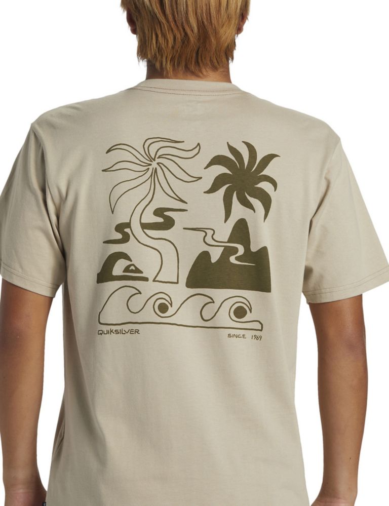 Tropical Breeze Pure Cotton T-Shirt 2 of 2