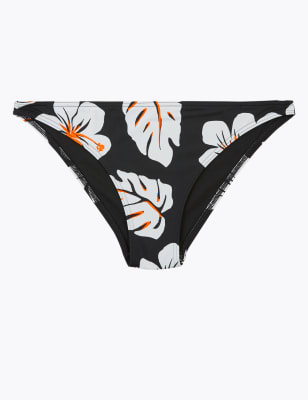 m&s black bikini bottoms