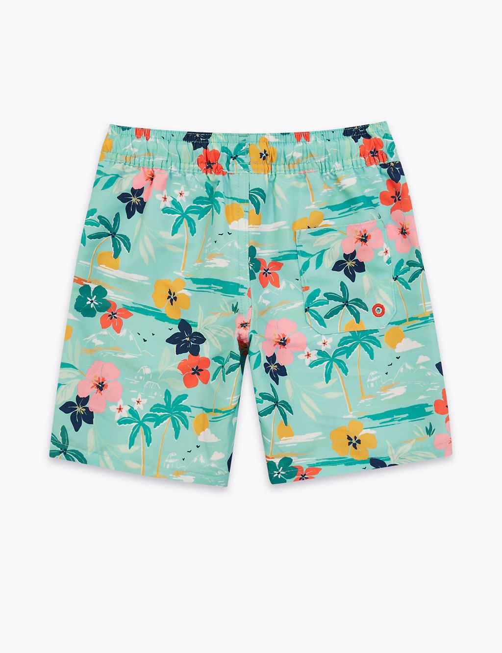 Tropical Print Swim Shorts (2-7 Yrs) 2 of 3